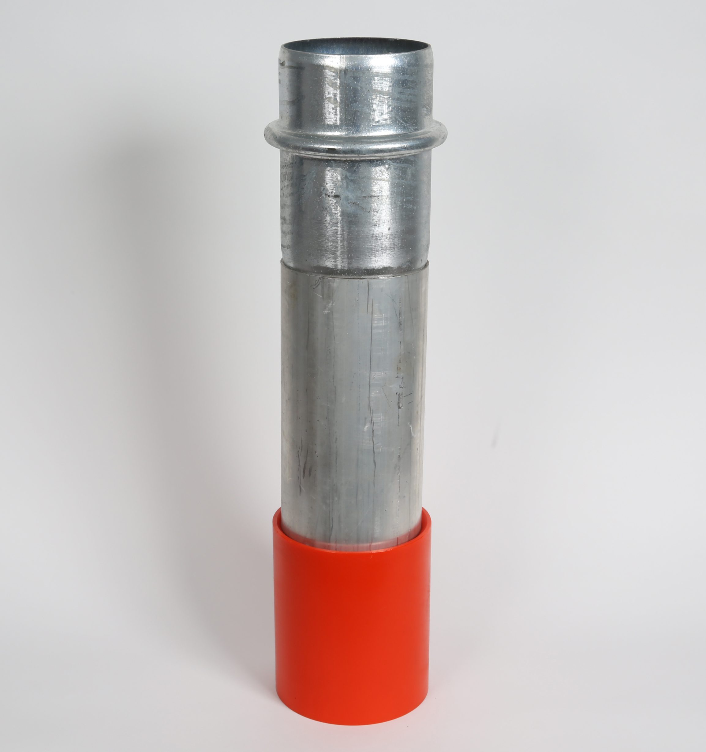Aluminum Dig Tubes 120 Wall - 6" Male Bush Hog x Urethane Tip - Image 2