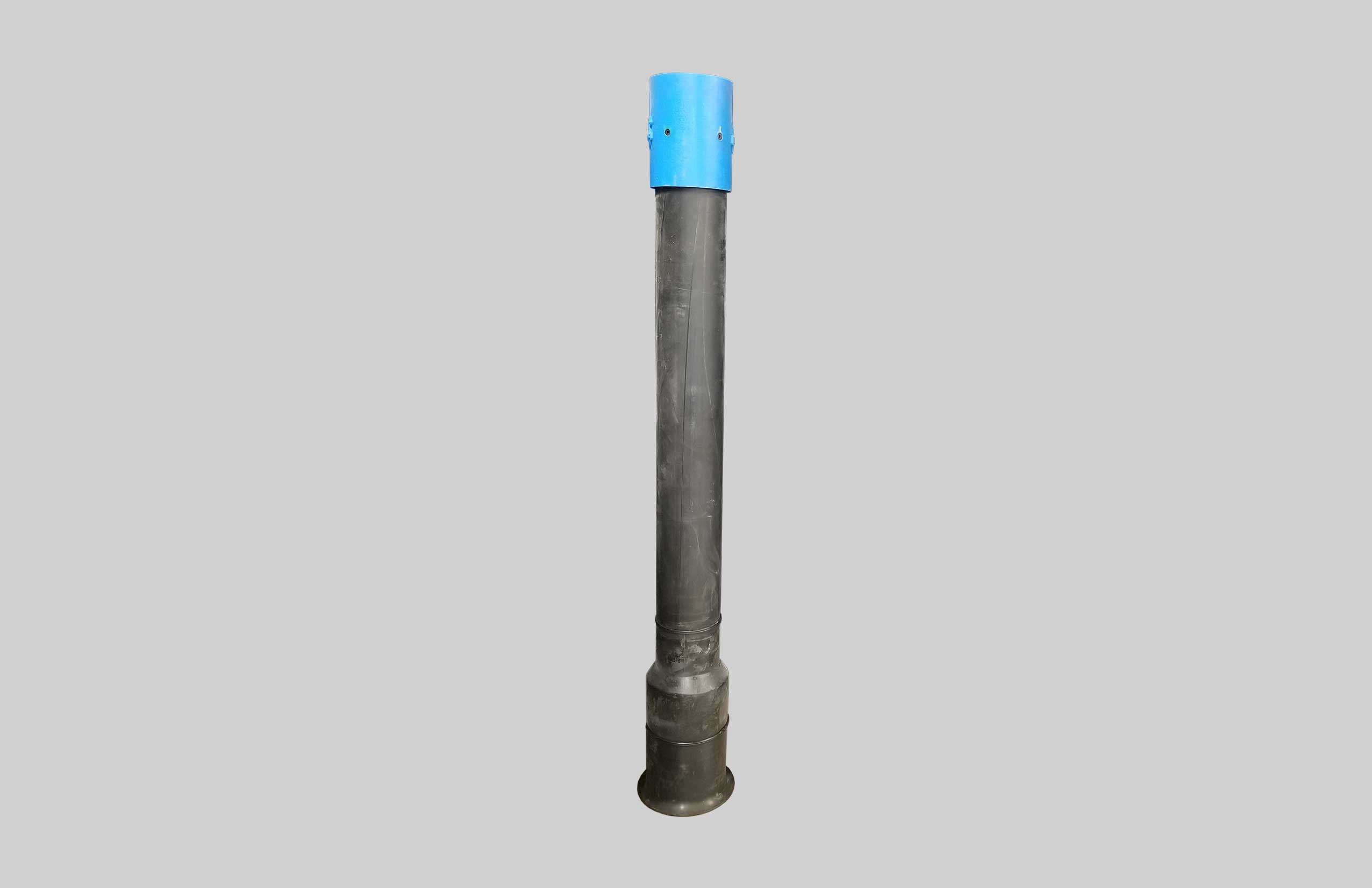 Plastic Dig Tube - 8" Vactor Flange x 6" Urethane Sleeve