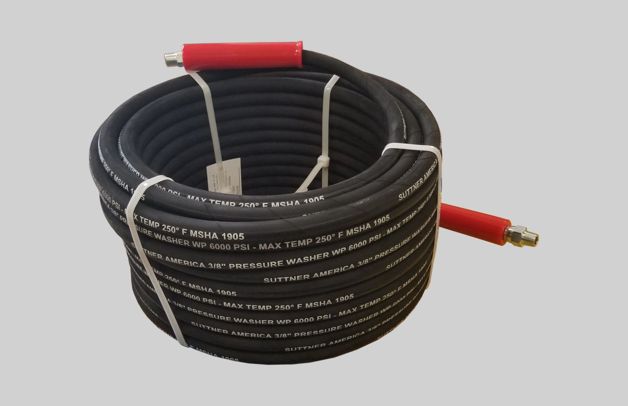 Pressure Washer Hose - 6000 PSI / Black