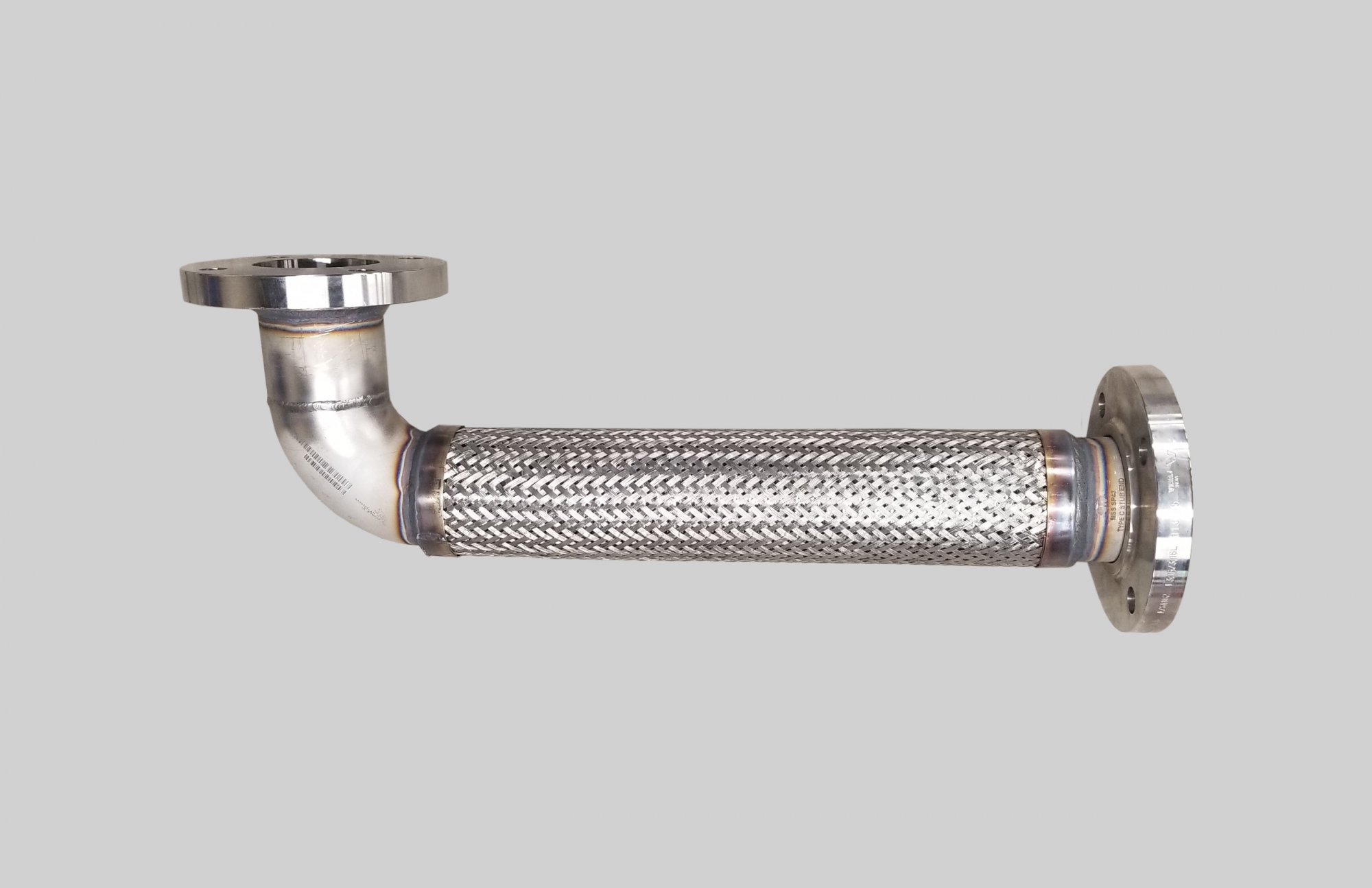 Stainless Steel Elbow Assembly - Flange x Flange