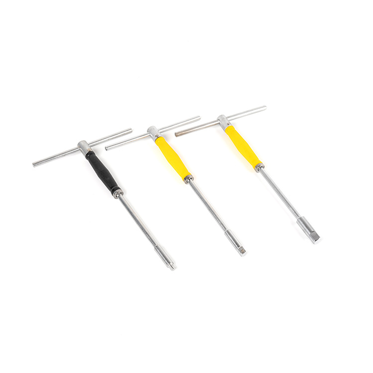 T Bar Socket Wrench With Plastic Rotation Handle