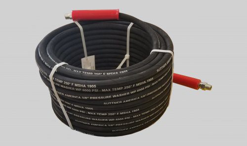 Pressure Washer Hose - 6000 PSI / Black