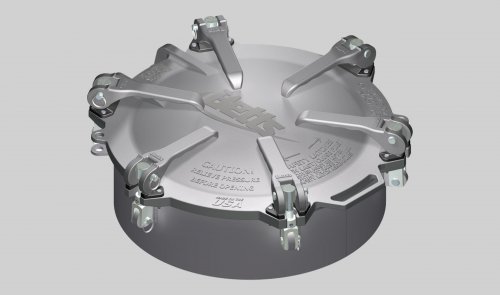 Replacement Cam Latch Kit - 20" Manhole Zinc PLATED