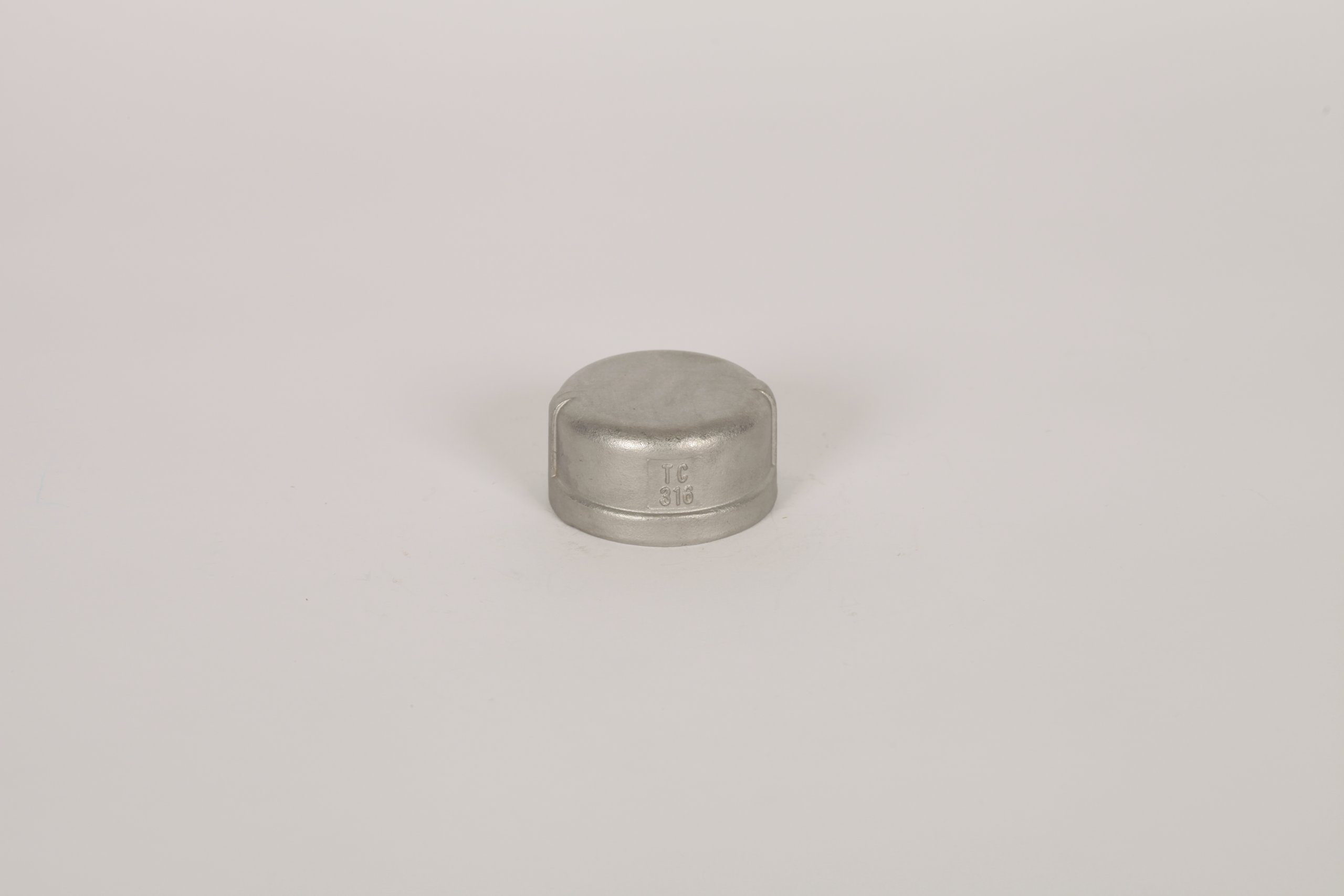 Pipe Fittings 316 Stainless Steel - Round Cap - Image 2
